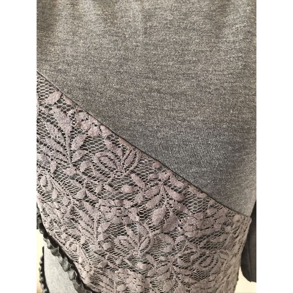 Ladies Urban Mangoz Gray Tunic/Dress Gray Size Medium - Picture 7 of 8